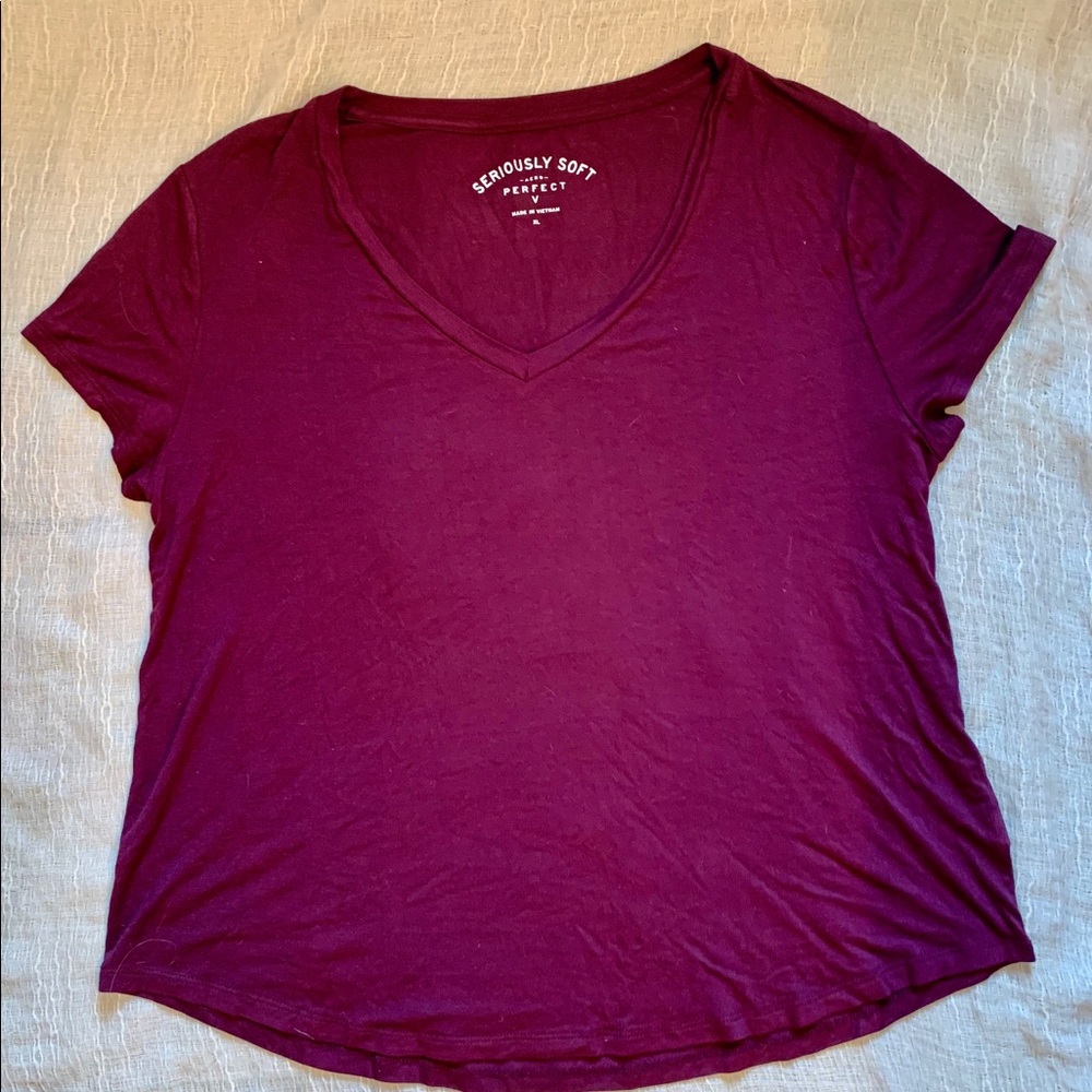 Seriously soft aero perfect V T-shirt